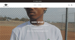 Desktop Screenshot of kashwear.com